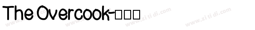 The Overcook字体转换
